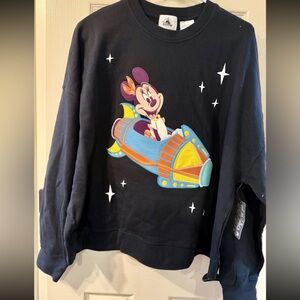 NWT Disney Black Crewneck